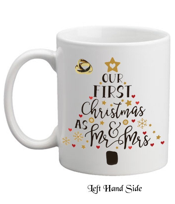 Star Tree Gold Our 1st Xmas Mug